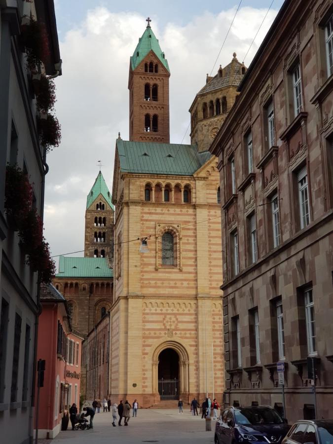Wohnen Direkt Am Rhein, Zentrums- Und Domnah, 55Qm Appartement Speyer Buitenkant foto